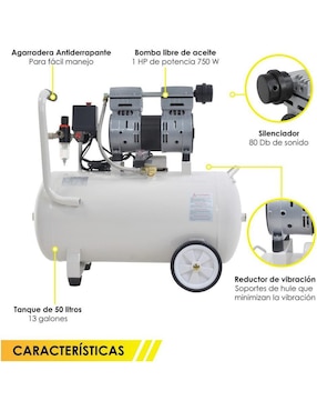 Compresor de aire Gutstark 1 HP