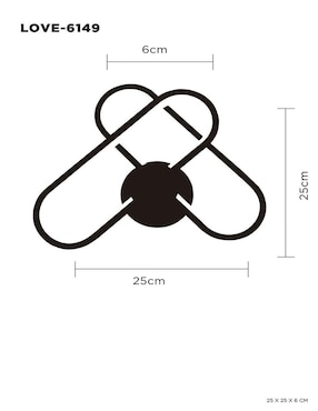 Lámpara Luxica Lighting led Love