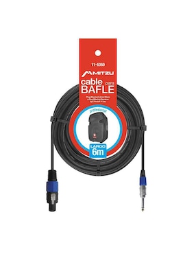 Cable USB A Mitzu a USB B de 6 m