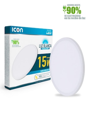 Panel LED Icon 15 W de consumo 1290 lúmenes