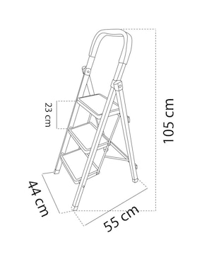Escalera Lo Necesito de acero inoxidable