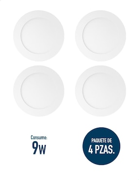 Foco LED Icon 9W de consumo 60W de iluminación 720 lúmenes