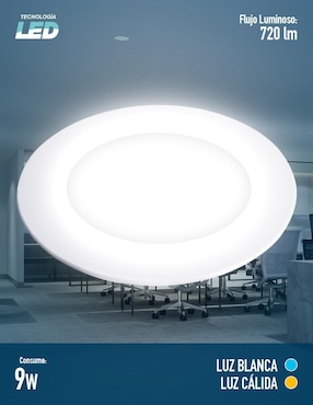 Foco LED Icon 9W de consumo 60W de iluminación 720 lúmenes