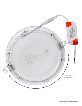 Foco LED Icon 12W de consumo 100W de iluminación 950 lúmenes