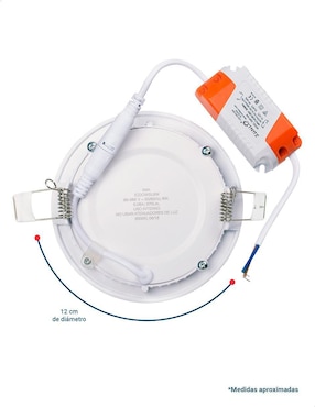 Foco LED Icon 7W de consumo 40W de iluminación 450 lúmenes