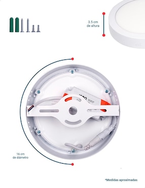 Foco LED Icon 20W de consumo 75W de iluminación 950 lúmenes