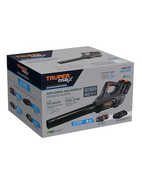 Sopladora inalámbrica Truper MAX-40S