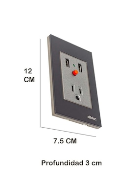 Set Multicontacto Alfa xpl-an2usb