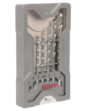 Juego de brocas para concreto Bosch 7 piezas