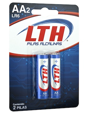 Set de 2 pilas AAA alcalinas LTH 1.5 V
