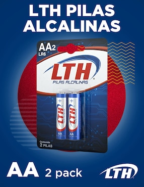 Set de 2 pilas AAA alcalinas LTH 1.5 V