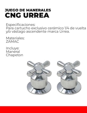 Set de Manerales para baño Urrea CNG