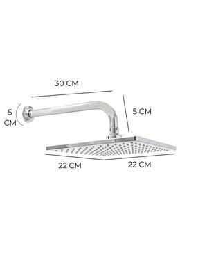 Regadera para baño Urrea