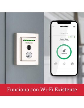 Cerradura para digital Kwikset 99590-003 biométrica