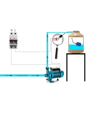 Medidor de agua Dica 4004fe