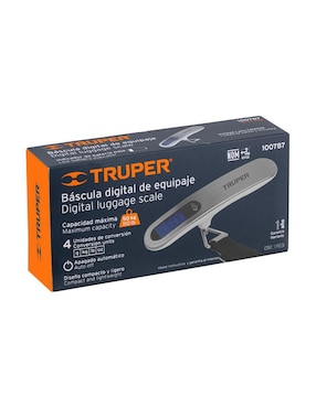 Báscula digital Truper