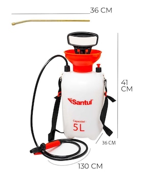 Bomba de aire manual Santul para multidisciplina