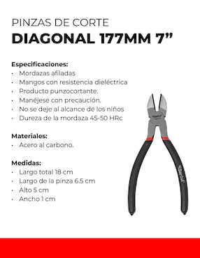 Set Pinzas de corte Santul