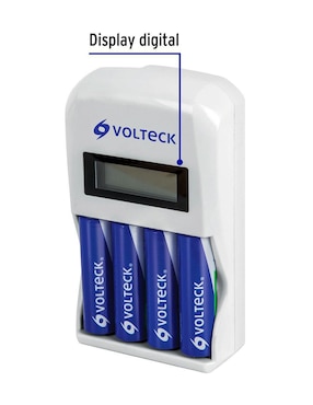 Cargador de pilas Volteck Universal