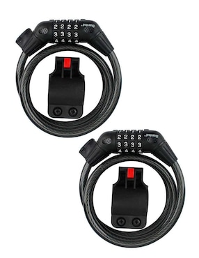 Set candado para bicicleta de combinación Santul