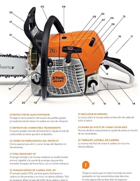 Motosierra a gasolina Stihl MS170