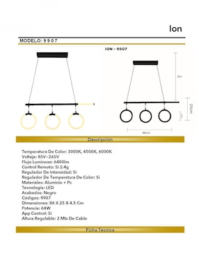 Lámpara Luxica Lighting led