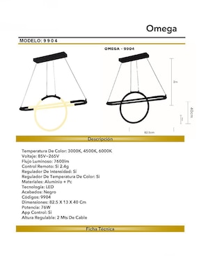 Lámpara Luxica Lighting led