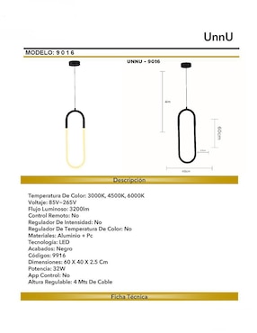 Lámpara Luxica Lighting led