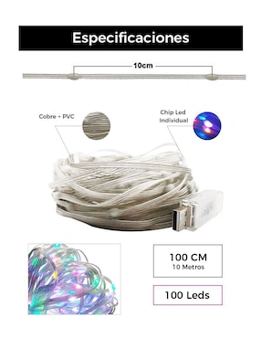 Tira led Dosyu con 100 focos
