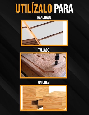 Router para madera Hoteche 2 HP