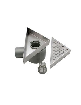 Coladera para tarja Rubinett de acero inoxidable xfc-15-tri