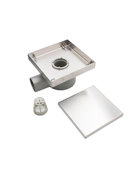 Coladera para tarja Rubinett de acero inoxidable xfc-15-152