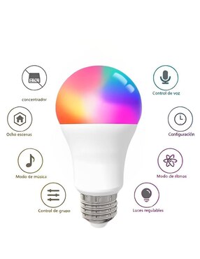 Foco led Gadgets And Fun 9 W de consumo 9 W de iluminación 800 lm lúmenes