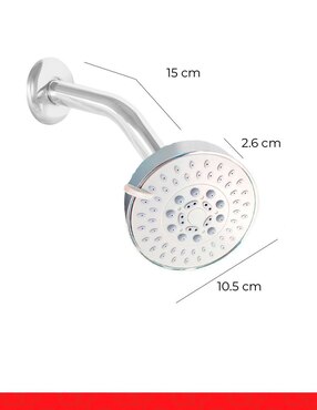 Regadera para baño Dica