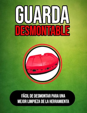 Desbrozadora a gasolina Foreman de hilo o cuchilla FOG52