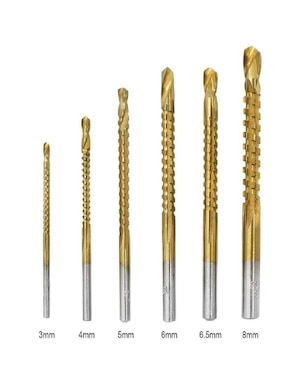 Juego de brocas para madera con 6 piezas