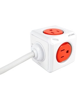 Multicontacto IUSA 616944 de 4 contactos y 2 puertos USB