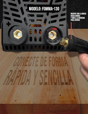 Soldadora Foreman Fomma-130 130 A