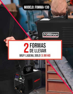 Soldadora Foreman Fomma-130 130 A
