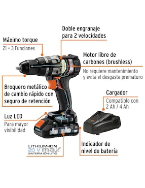 Rotomartillo Truper MAX-20R 30 W