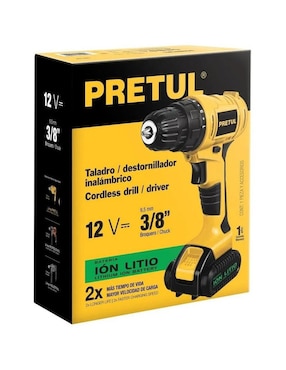 Taladro inalámbrico Pretul TALI-12P de 120 V