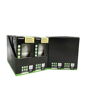 Set de focos incandescente Polaroid 20 W de consumo 100 W de iluminación 1600 lm lúmenes