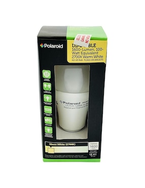 Set de focos incandescente Polaroid 20 W de consumo 100 W de iluminación 1600 lm lúmenes