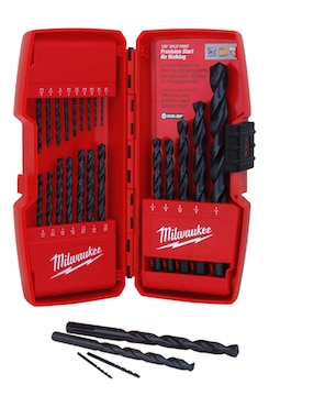 Juego De Brocas Para Madera Milwaukee Con 21 Piezas