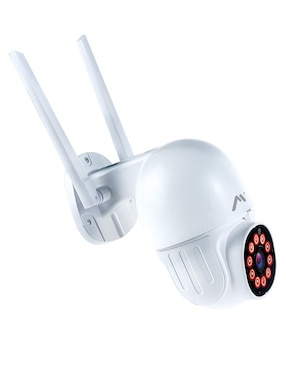 Cámara Wi-Fi de seguridad Mitzu inalámbrica HD 10° a 90° con capacidad para grabar visión nocturna para interior y exterior