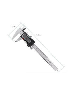 Calibrador de acero inoxidable Lab G