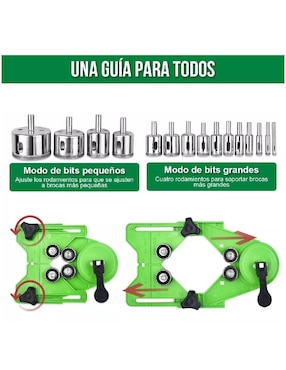 Juego de brocas para concreto con 16 piezas