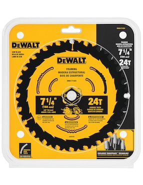 Disco de sierra de acero Dewalt