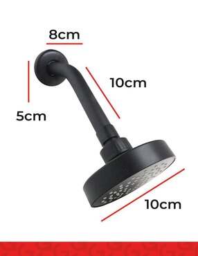 Regadera para baño Meer