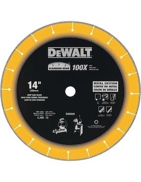 Disco De Diamante De Acero Dewalt